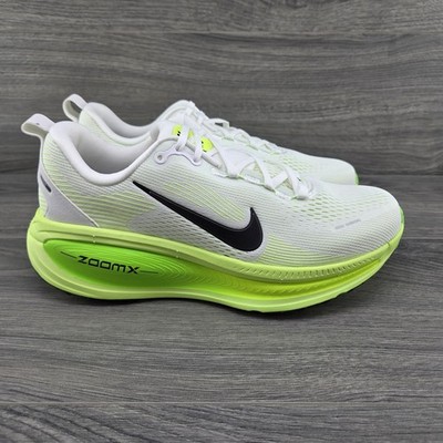 Nike Vomero 18 Size 11 Mens White Electric Green Volt Running Shoes