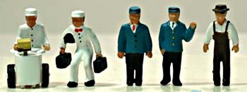 Modelo Power 5709 HO Station Crew 6/CD (Pack de 6) | Condition: New