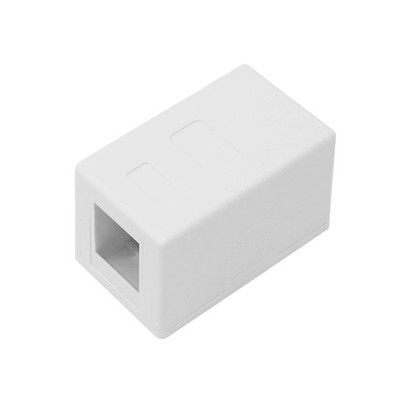 KEYSTONE Anschlussbox Aufputz Leergehäuse 1-Port AP Netzwerkdose LAN RJ45