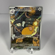 2025 Pokemon Destined Rivals Team Rocket's Raticate #202/182 on eBay