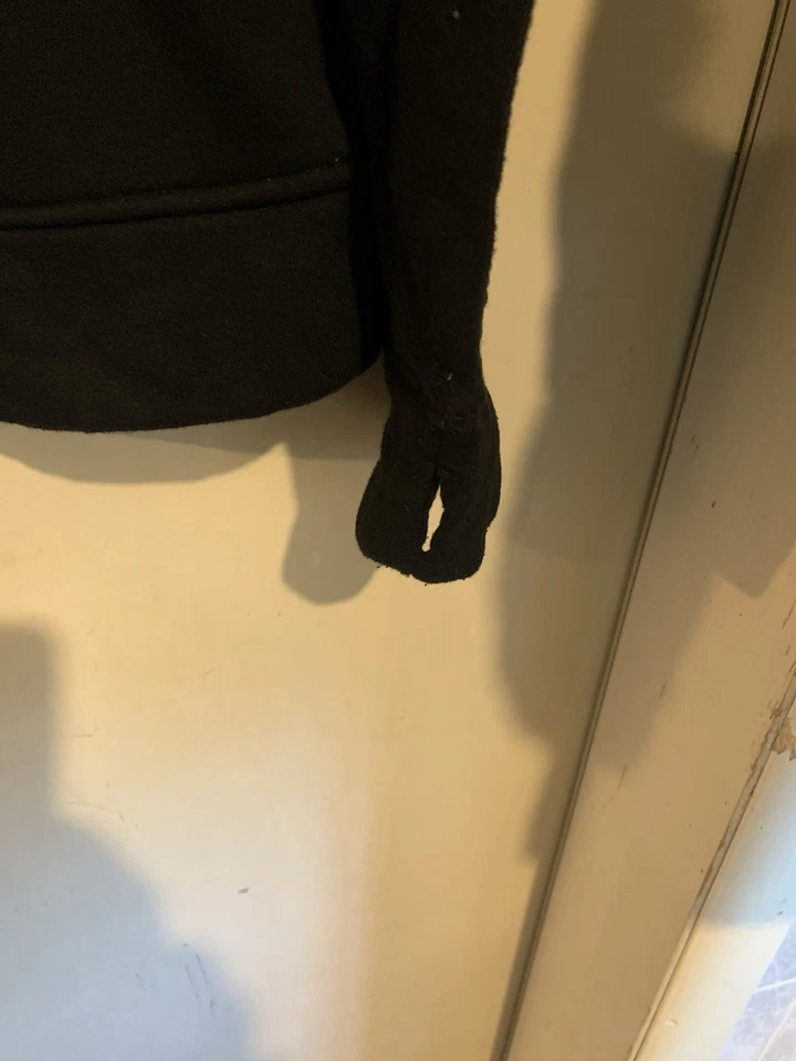 Xersion 女式连帽运动衫黑色连帽衫全拉链*XL 码 — 第 4/4 张图片