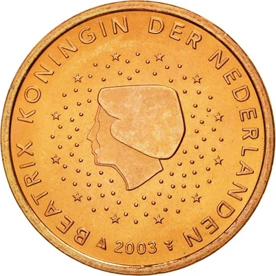 [#580351] Niederlande, 5 Euro Cent, 2003, STGL, Copper Plated Steel, KM:236 - Bild 1 von 2