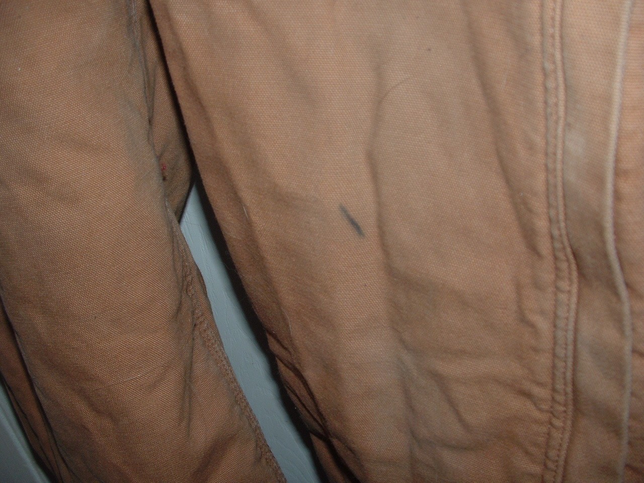 Vintage Carhartt X01 BRN Quilt Insulated Duck Coveralls Men's 42 Regular USA thumbnail 9