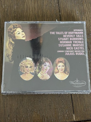 #ad #ad Tales of Hoffmann by Julius Rudel CD 2002 Brand New Sealed $14.95