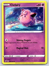 Clefairy 074/192 Common Rebel Clash NM Pokemon TCG