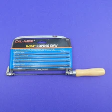 Coping Saw with Blade Precision Woodworking & DIY Cutting Tool Comfort Handle