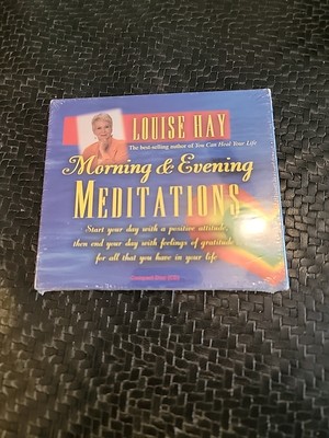 Morning & Evening Meditations by Hay, Louise CD-Audio Book The Fast Free
