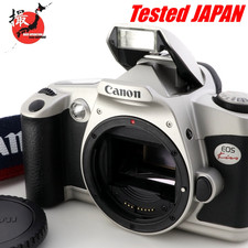 Canon New EOS Kiss 35mm SLR Film Camera w/Strap Cap Tested Near MINT JAPAN
