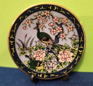 Mini Bird🦚 of Paradise🦚 Plate with Plate Stand