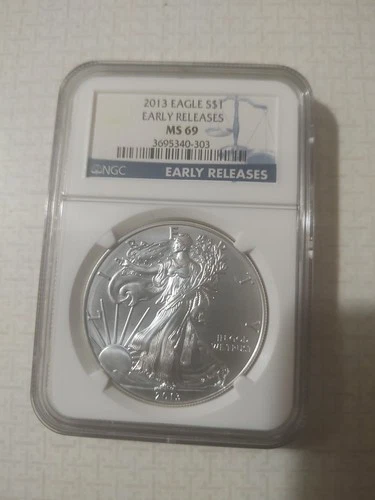2013 W American Silver Eagle  NGC MS 69 Early Release