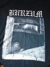 Vintage 1burzum PESTA I TRAPPEN XL metallo nero anni 90 00 Y2K cayhem darkthrone