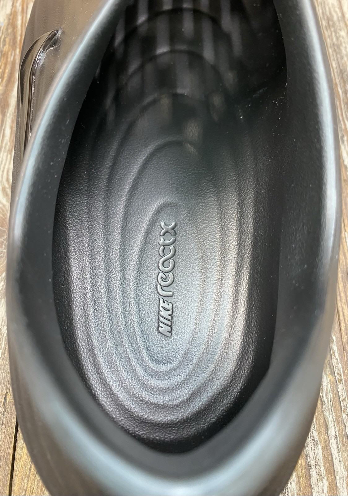 Nike React X Rejuven8 Team Triple Black HV5062-001 Men’s Size 6 / Women's 7 image 10