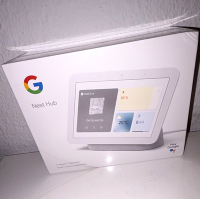Google Nest Hub (2. Generation) Smart Display Smart-Home-Hub (Hey Google) OVP