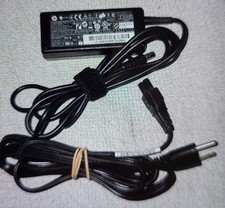 Genuine HP 609939-001 19.5V 3.33A 65W AC Power Adapter Charger W Cord