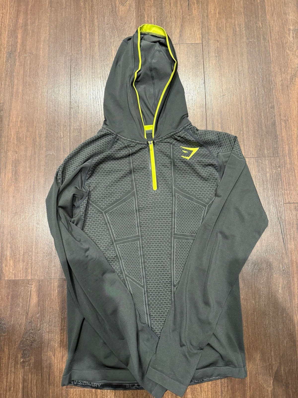 Rare Gymshark Onyx V1 Hoodie (David Laid) - Size L, 2016 Release image 2