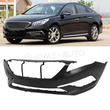 New Primered Front Bumper Cover For 2015 2016 2017 Hyundai Sonata 2.4L HY1000205