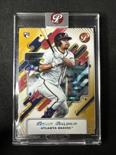 2025 Topps Pristine Drake Baldwin #220 Gold Pulsar Refractor /50 Rookie RC