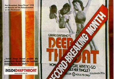 Inside Deep Throat - Aushangfotos A4 21x29cm - 8 Stück-G1/1