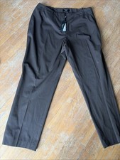 Talbots Woman 18w Heritage Brown Pull-On Straight Leg Stretch Work Pants