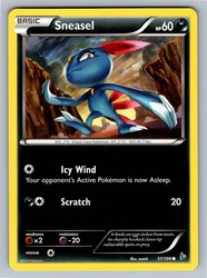 Sneasel 51/106 Flashfire Common