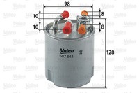 Kraftstofffilter Valeo 587544 Leitungsfilter FüR MCV Logan Renault Sandero Dacia