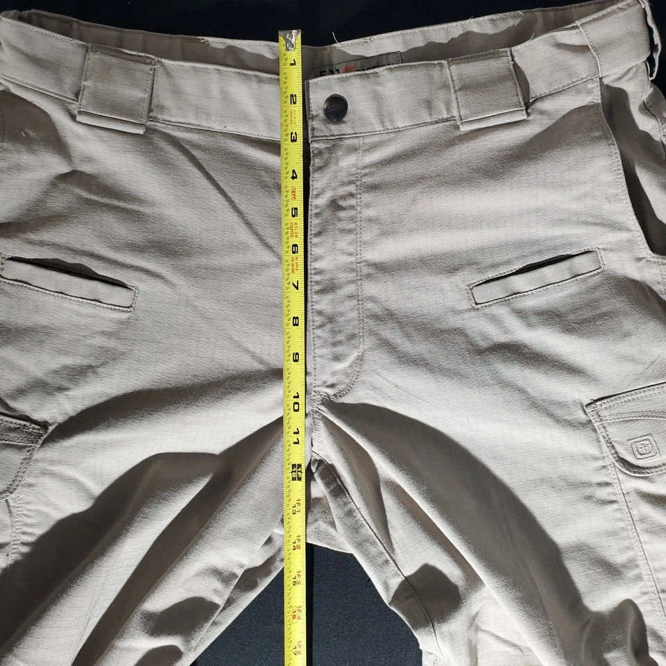 Pantalones de carga tácticos 5.11 para hombre 36x36 tostados utilitarios trabajo al aire libre duraderos tácticos Foto 4 de 4