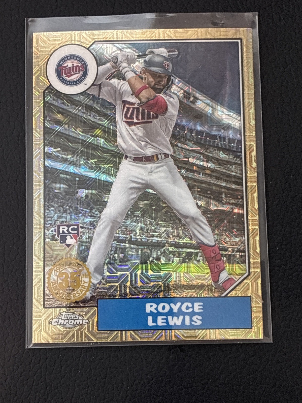 2022 Topps Update - 1987 Topps Chrome Silver Pack Mojo #T87C-39 Royce Lewis (RC)