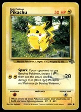 Pikachu Unlimited Common Jungle 60/64 HP on eBay