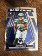2022 Panini Mosaic - Blue Chips Breece Hall #BC-12 (RC)