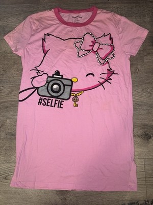 Charmmy Kitty Sanrio Hello Kitty RARE 2015 OSFM Nightie / Nightgown Sleep Dress