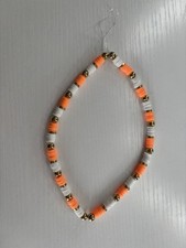 Orange Wristlet Phone Charm