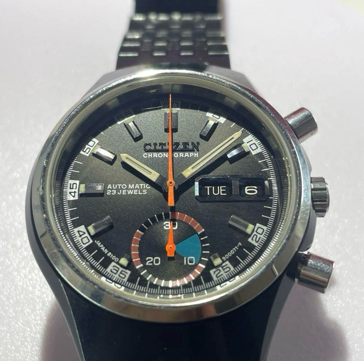Citizen Challenge Timer Chronograph 70s Vintage A… - image 6