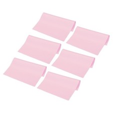 Microfiber Cleaning Cloth 7" x 6" Soft for Camera Lens Eyeglasses Pink 20pcs