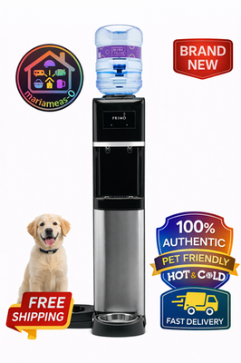 #ad NEW Primo Pet Station Top Loading Water Dispenser – Hot amp; Cold Model 601243 C $117.00
