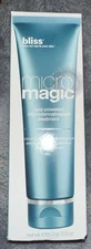 Bliss MICRO MAGIC Spa-Powered Microdermabrasion Treatment 85g / 3 oz NIB-sealed