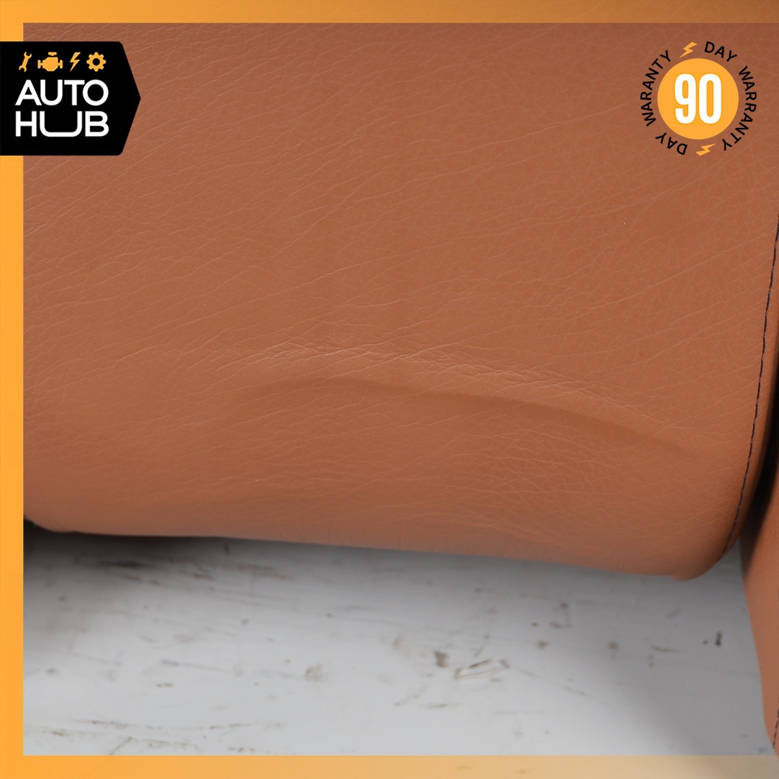 Maserati M138 4200 Coupe Cambiocorsa Rear Upper Top Seat Cushion Brown OEM 31k