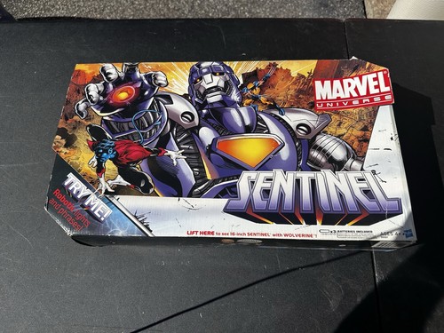 2010 Hasbro Marvel Universe 16" Sentinel X-Men Actionfigur mit Vielfraß Neu 1D