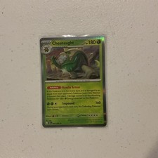 Pokémon TCG Chesnaught Chaos Rising 7/86 Reverse Holo
