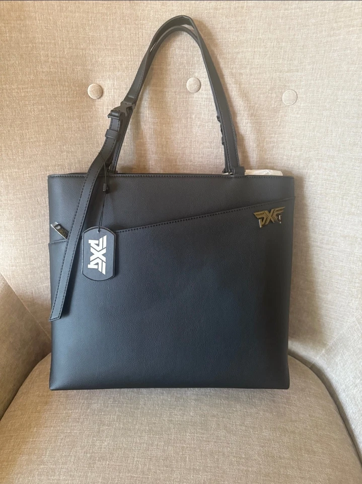 Bolso de hombro PXG de cuero exclusivo para mujer | Negro | Nuevo Foto 4 de 4