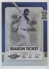 2021 Panini Contenders Season Ticket Optic Holo Prizm Cody Bellinger #63 1u1