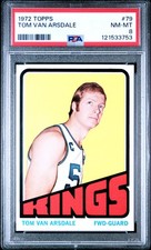 1972 TOPPS #79 TOM VAN ARSDALE PSA 8