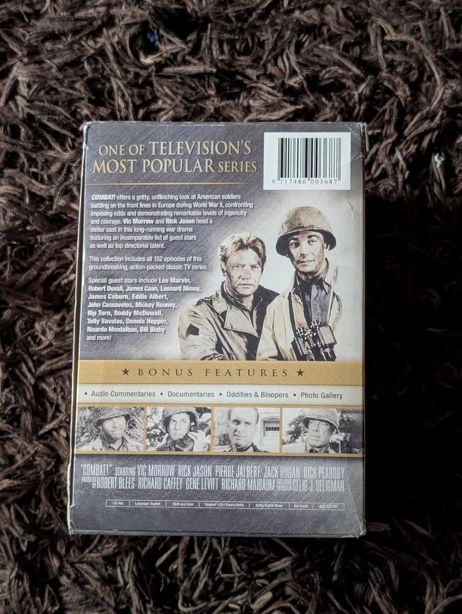 Combat The Complete TV Series DVD 40-Disc Box Set VGC | eBay