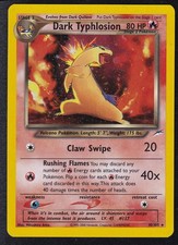 Pokemon Dark Typhlosion 10/105 Holo Rare Neo Destiny