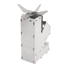 Robuster Edelstahl Holzofen Faltbarer Raketenofen f??r Outdoor Abenteuer – Bild 8