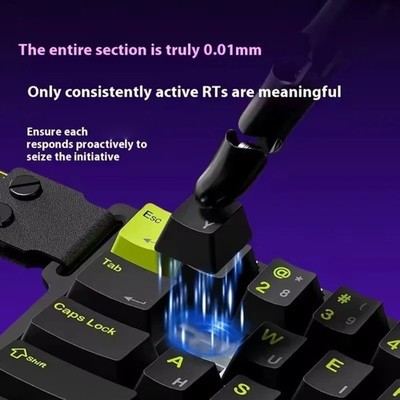 Customizable RGBs Mechanical Keyboards With Axises Technology 8K