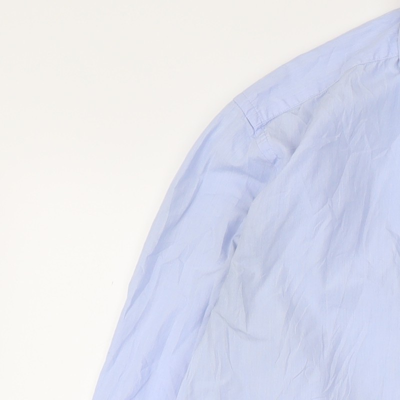 FILA Camicia Savile Row uomo blu manica lunga vestibilità classica