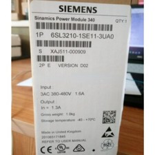 1PC Siemens 6SL3210-1SE11-3UA0 Power Module N...
