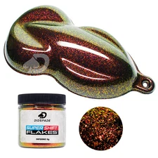 5g Inferno SuperShift Flake® | Chameleon Pigment ColorShift Red Orange Gold