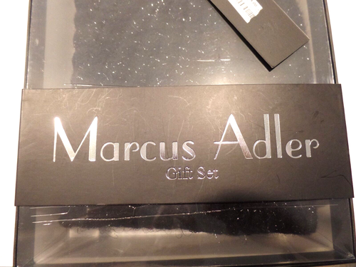 WOMEN'S, HAT & SCARF SET, BLACK, MARCUS ALLEN, NEW - Picture 2 of 6