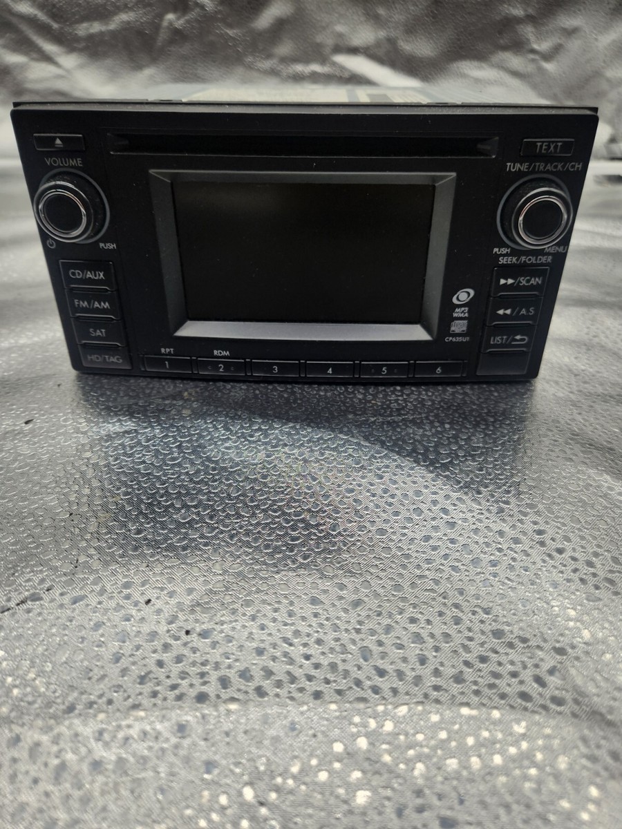 OEM Subaru Forester 2009-2013 CD MP3 Bluetooth CP635U1 PF-3302B-A